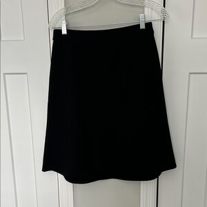 LOFT Black A-Line Skirt size 2